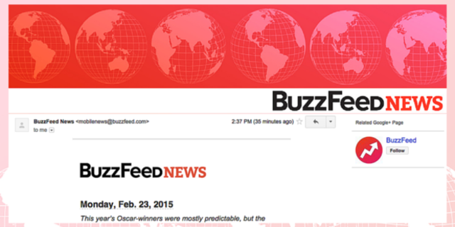 Buzzfeed Newsletter
