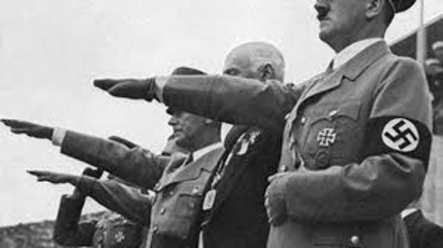 Hitler becomes Germany's dictator.