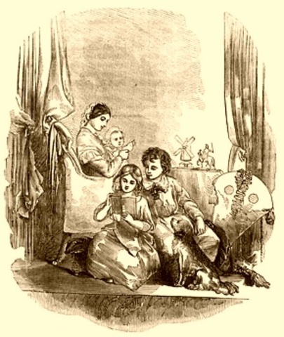 women rights movement 1800's: the Cult of domesciticy