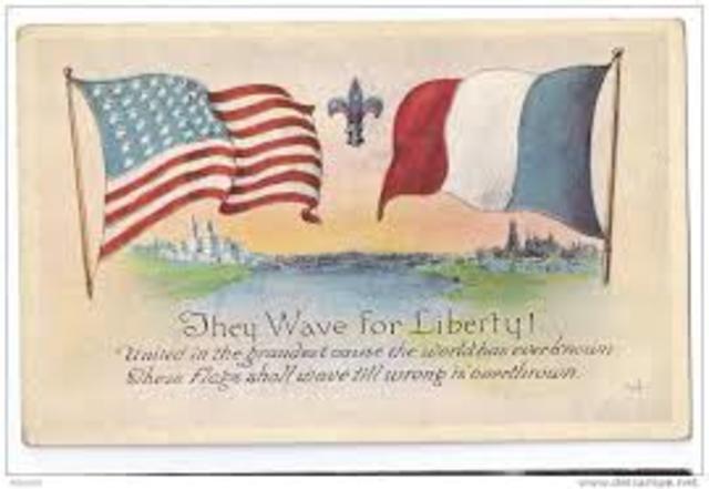 France becomes an ally