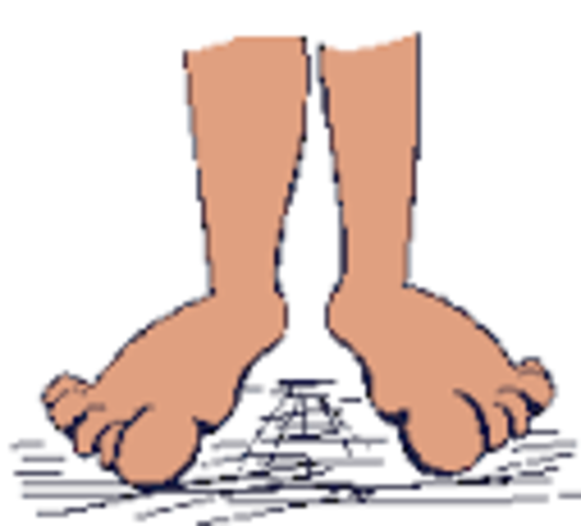 Dayna moves her toes