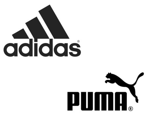 Adidas and Puma