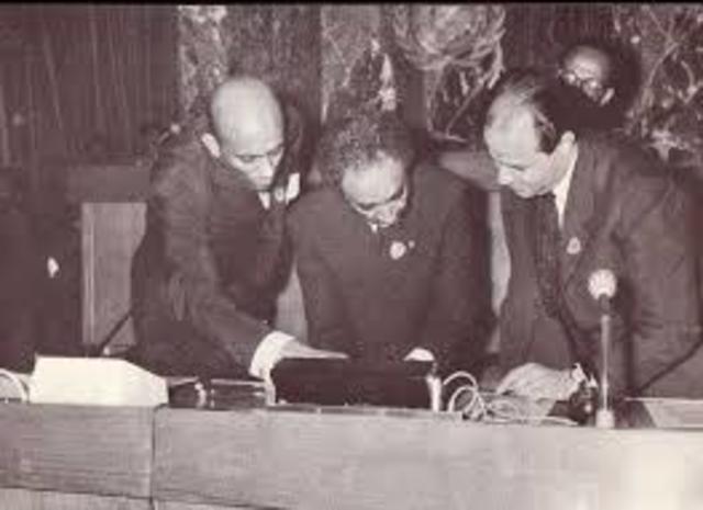 Signing of OAU (Cold War)