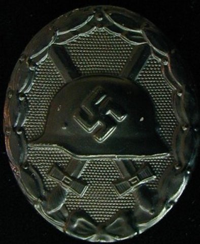 received the wound badge