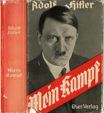 Hitler's book Mein Kampf is published
