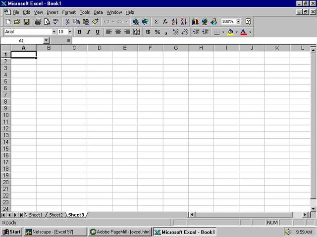 PRIMO FOGLIO DI CALCOLO