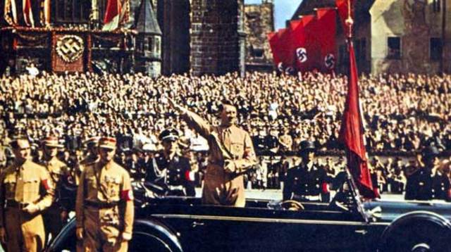 Hitler presented two laws known as the Nuremberg Laws