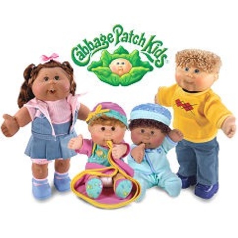 Cabbage patch kids were created