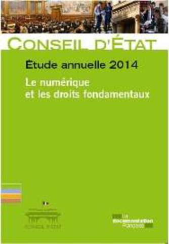 Rapport du conseil d'Etat