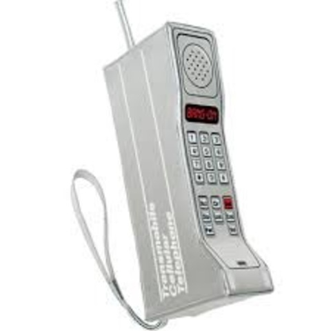 The first commercial cell phone call is made.