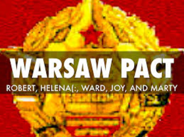 Warsaw Pact is dissolved