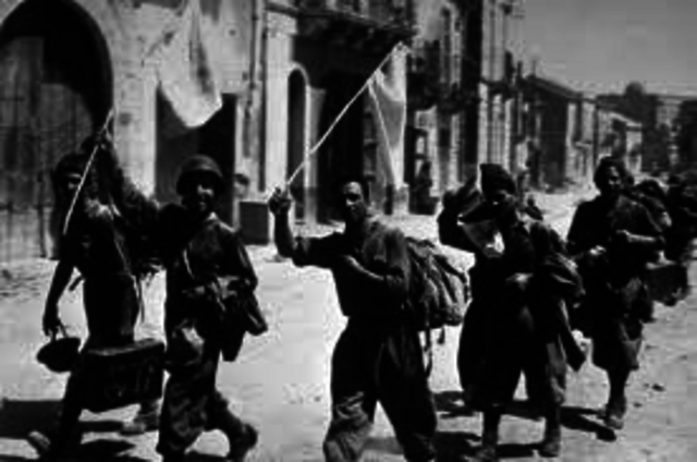 italian goverment surrenders