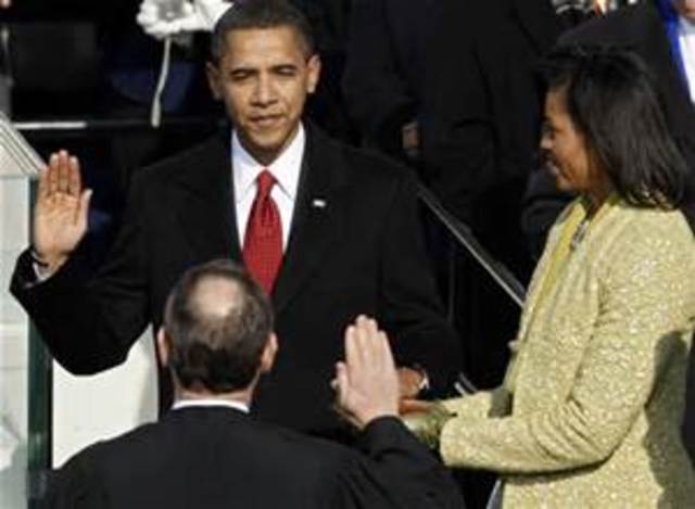 Barack Obama Becomes President