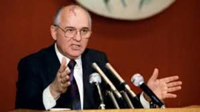 Mikhail Gorbachev becomes General Secretary of the CommunistParty of the Soviet Union