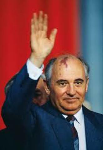 Mikhail Gorbachev becomes General Secretary of the Communist