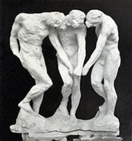 The Three Shades, Auguste Rodin