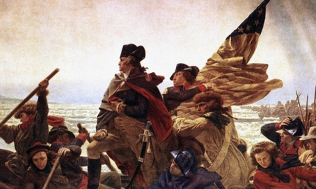 Washington crosses the Delaware