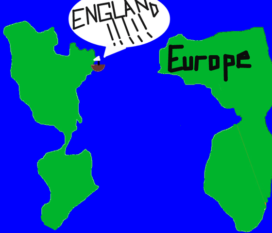 John Cabbot claims new world territory for England