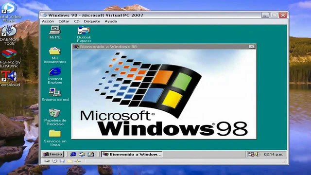 LANZAMIENTO WINDOWS 98