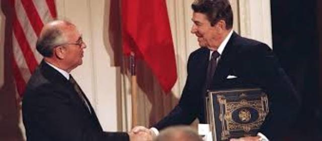 Intermediate-Range Nuclear Forces Treaty (INF) ratified