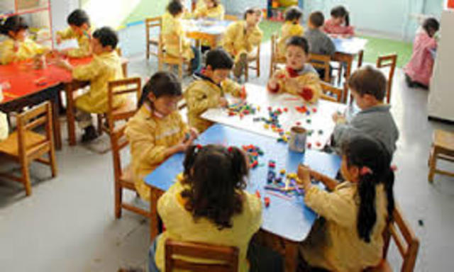 Comencé mi vida escolar en la preprimaria