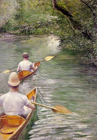 Les Perissoires- Gustav Caillebotte