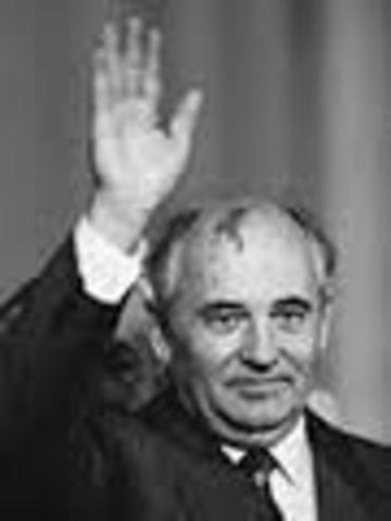 Mikhail Gorbachev becomes General Secretary of the CommunistParty of the Soviet Union