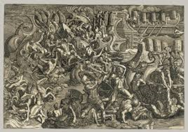 trojans battling the greeks