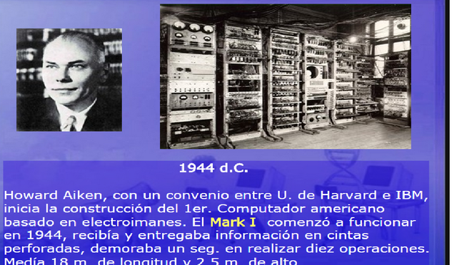 Howard Aiken comienza la construcción del primer computador americano