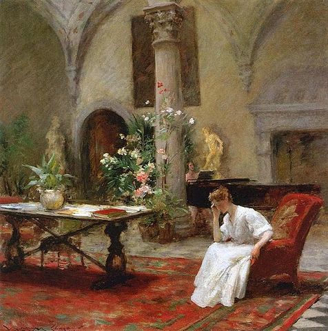 The Song- William Merritt Chase