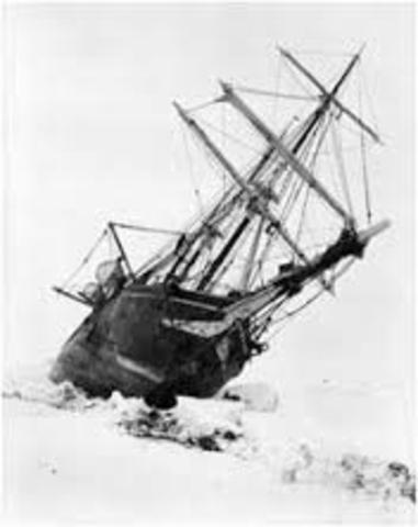 Shackleton heads off on another expedition to Antarctica