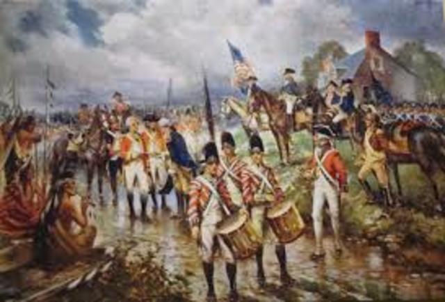 French and British Battle in Chesapeake Bay