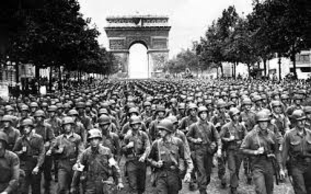 Liberation of Paris from Nazi occupation