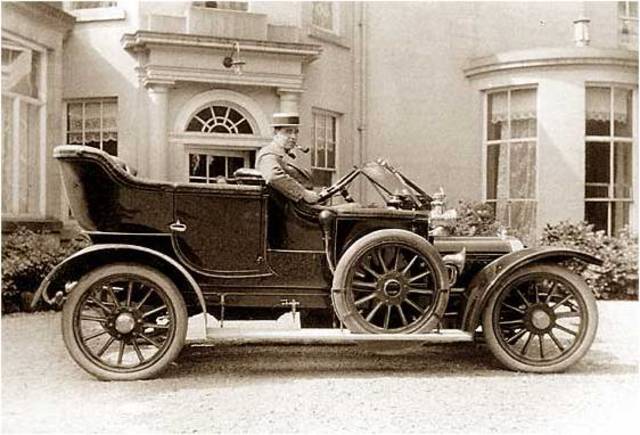 The birth of rear and front brakes