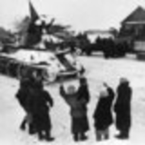 Окружение немецко-фашистской группировки под Сталинградом