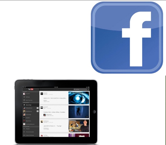 Facebook e YouTube