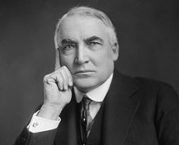 Warren G. Harding, President