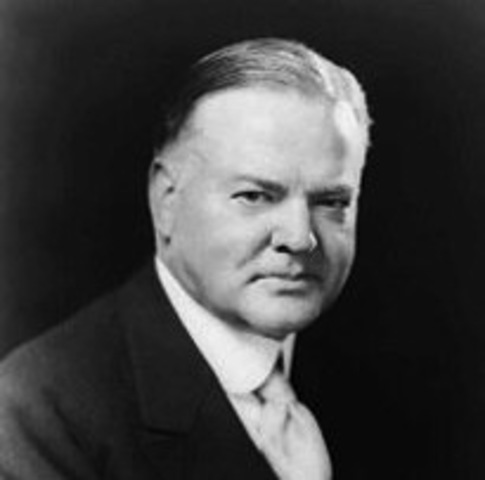 Herbert Hoover, President