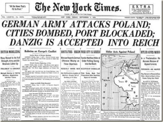 Germany invades Poland
