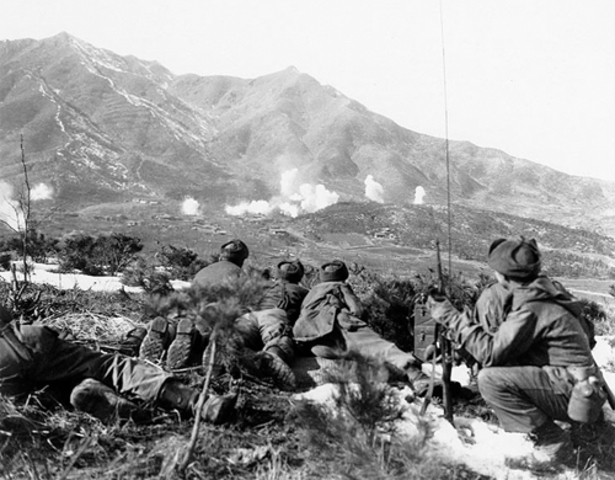 China joins the Korean War.