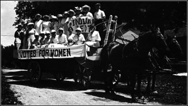 Montana granted women the right to vote