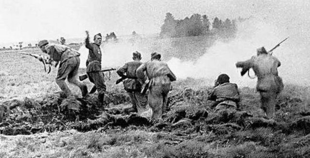 Окончание наступательных действий в районе Старой Руссы.