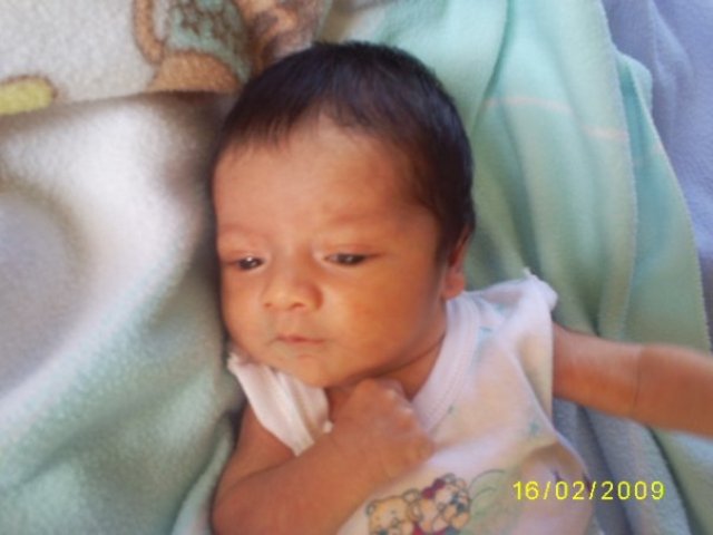 el nacimiento de mi sobrino