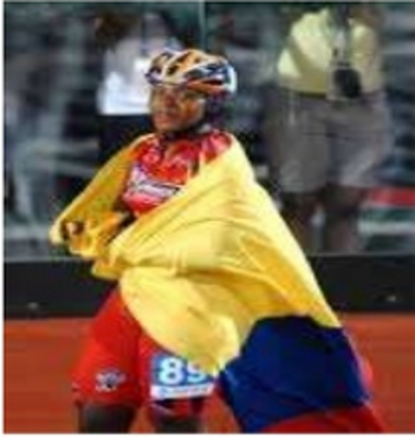 Campeona Mundial de patinaje