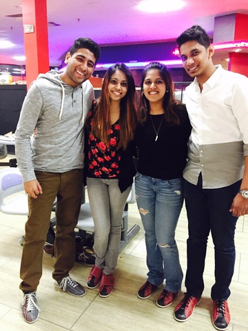 Bowling night/ Likita's birthday