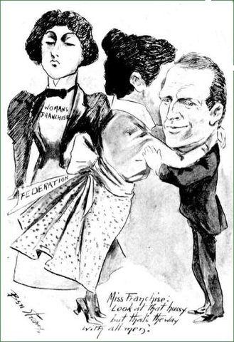 Women granted voting rights in Western Australia