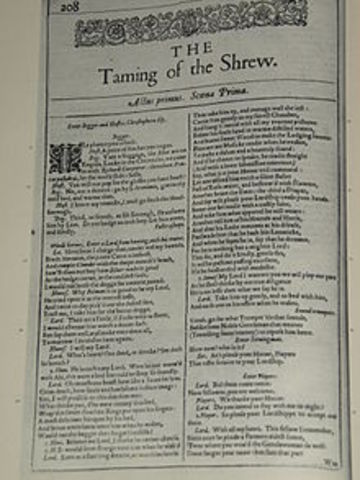 The Taming of the Shrew