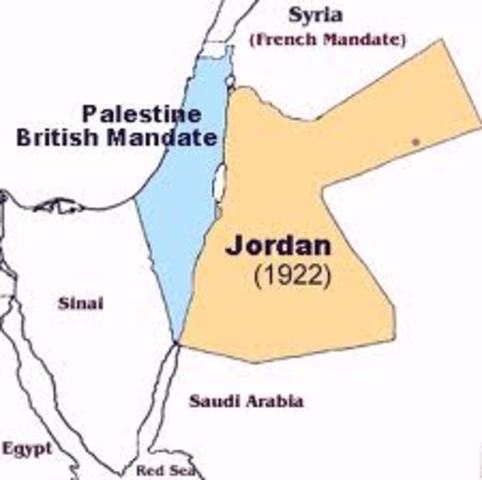 Palestine Become British Mandate