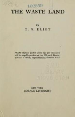 “The Waste Land” T.S. Eliot