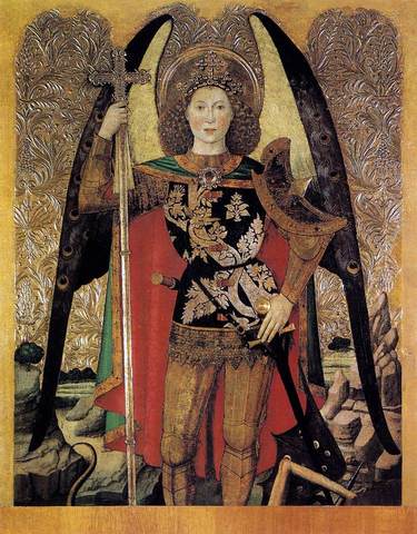 Jaume Huguet - Archangel Michael